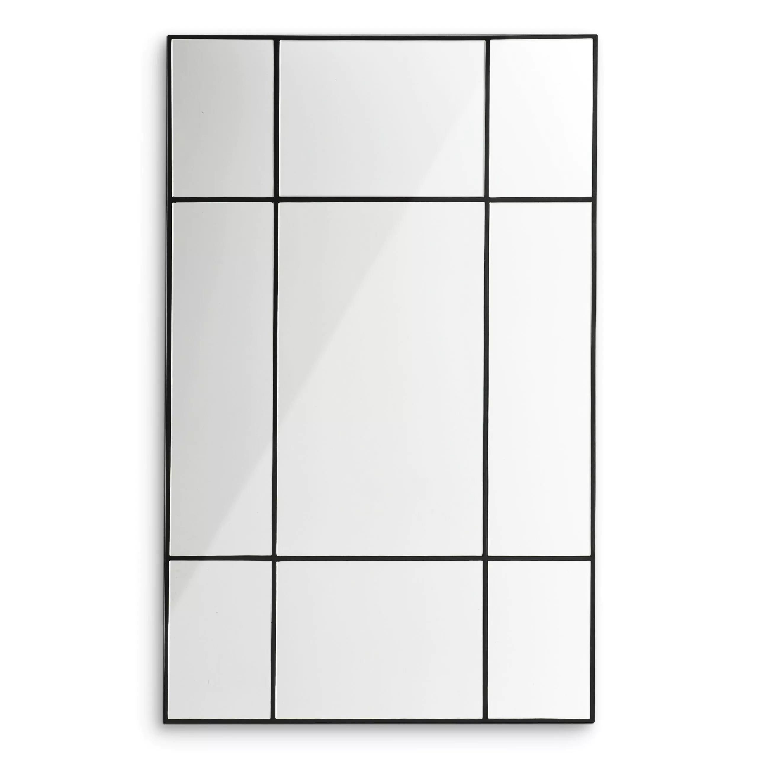 Black Metal Grid Mirror | Eichholtz Mountbatten