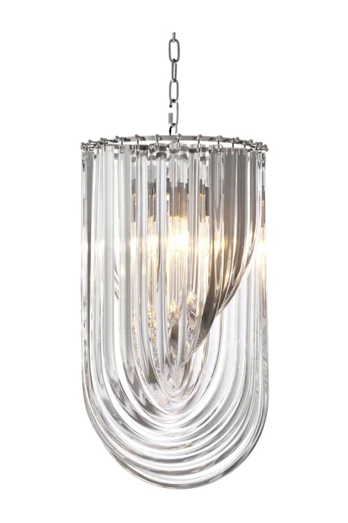 Lucite Loop Chandelier | Eichholtz CHANDELIER MURANO