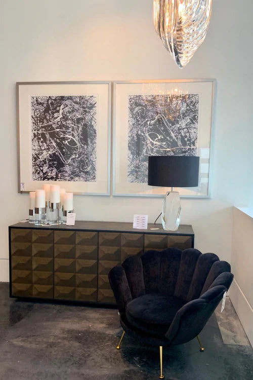 Lucite Loop Chandelier | Eichholtz CHANDELIER MURANO