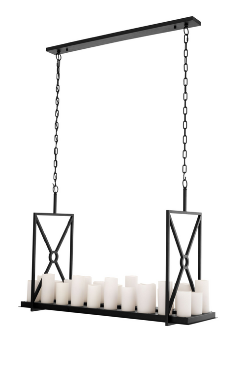 Rectangular Candle Chandelier | Eichholtz CHANDELIER COMMODORE
