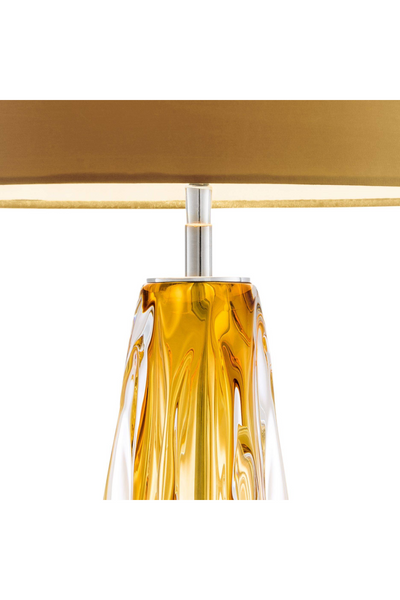 Orange Glass Table Lamp | Eichholtz TABLE LAMP FLATO