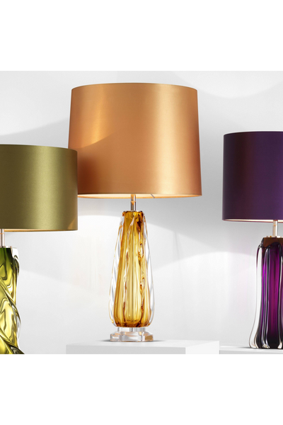 Orange Glass Table Lamp | Eichholtz TABLE LAMP FLATO