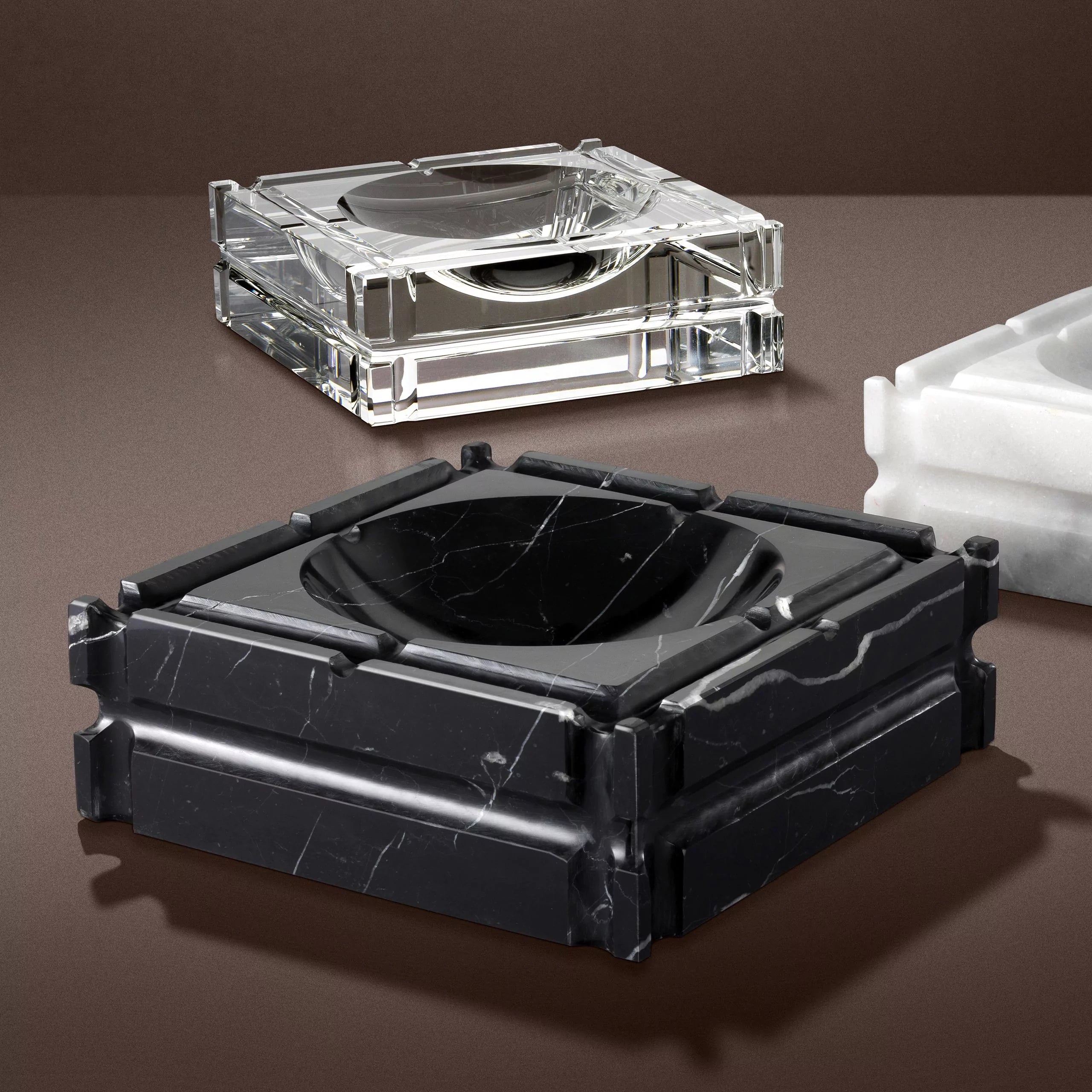 Black Marble Ashtray | Eichholtz Nestor