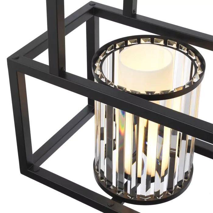 3 LIGHT LINIAR EICHHOLTZ CHANDELIER CARDUCCI
