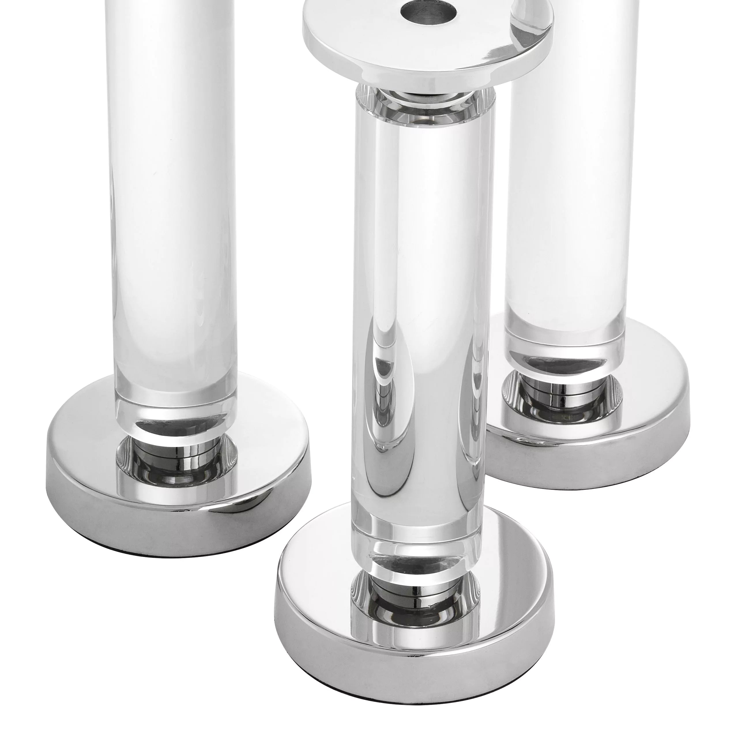 Glass Candle Holder Set (3) | Eichholtz Chapman