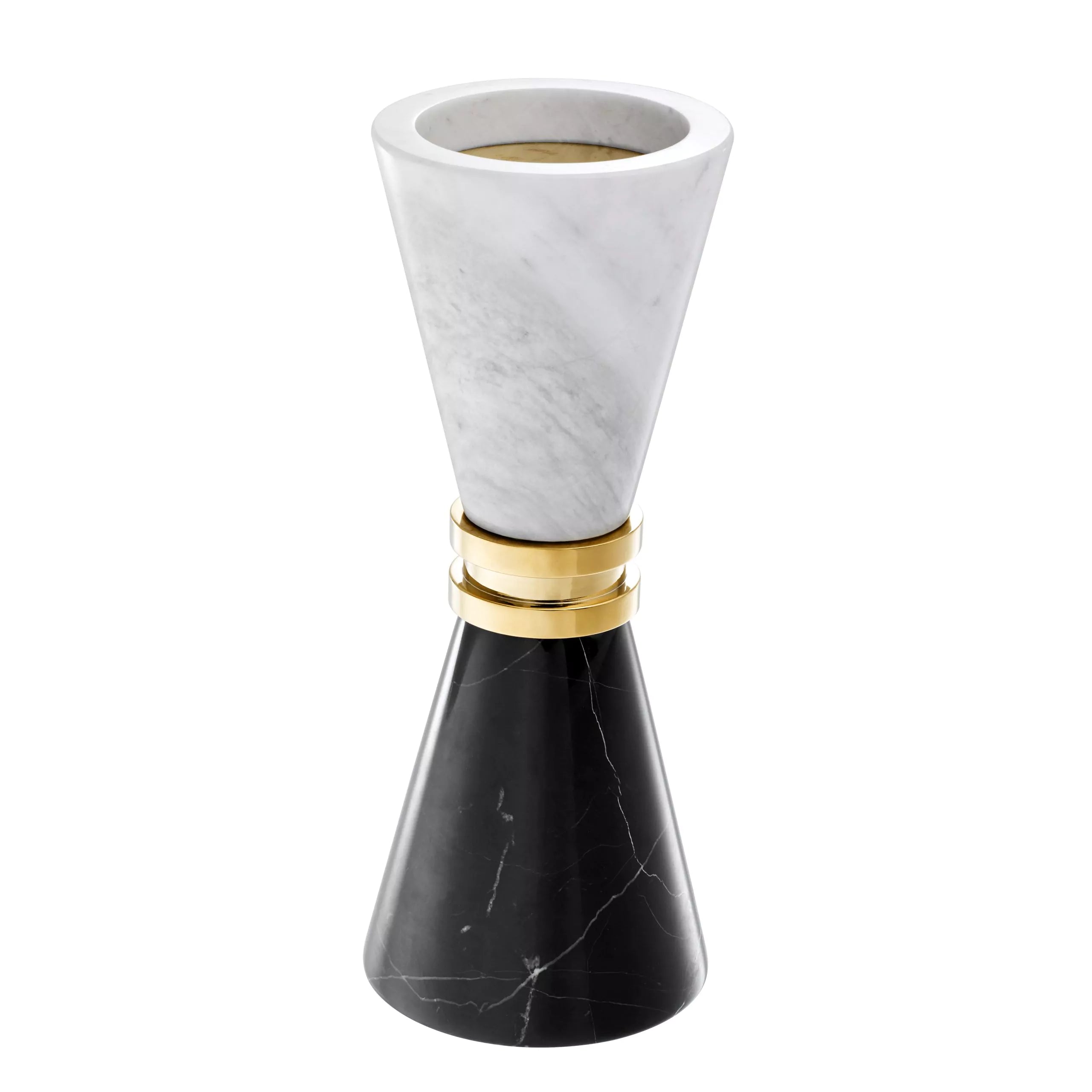 Marble Hourglass Candle Holder | Eichholtz Diabolo