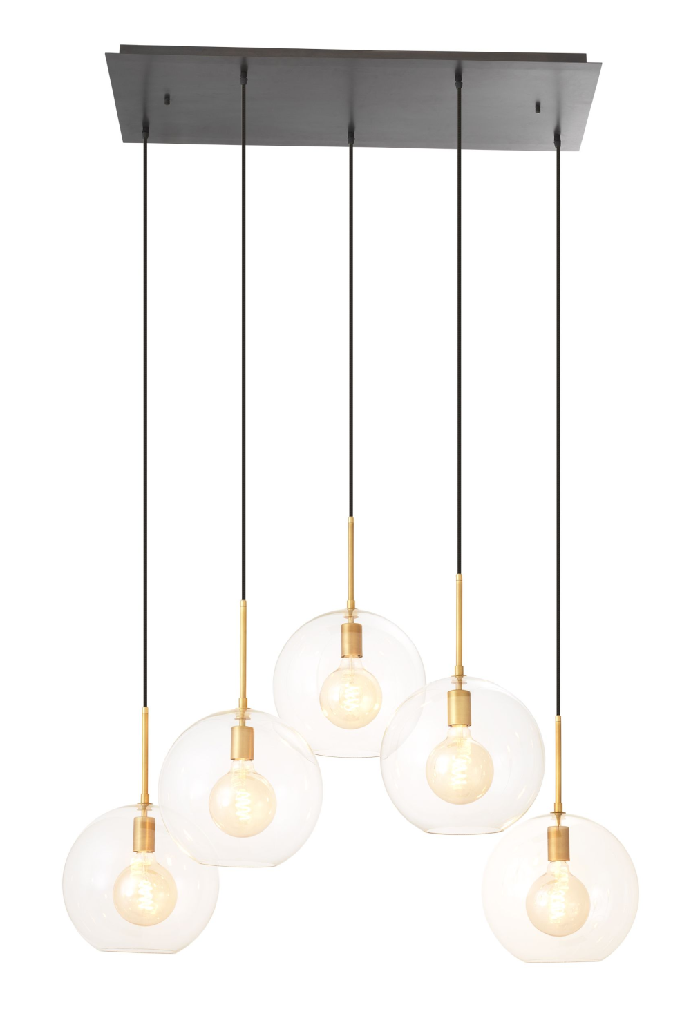 5 Light Globe Cluster | Eichholtz CHANDELIER TANGO 5 LIGHT