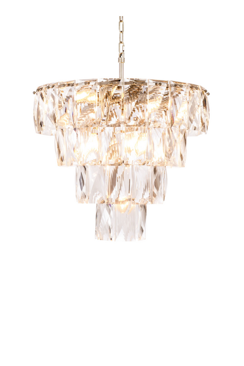 Glass Layered Chandelier | Eichholtz CHANDELIER AMAZONE S