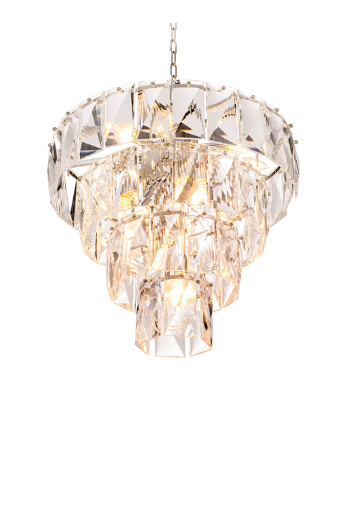 Glass Layered Chandelier | Eichholtz CHANDELIER AMAZONE S