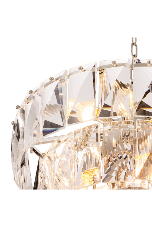 Glass Layered Chandelier | Eichholtz CHANDELIER AMAZONE S