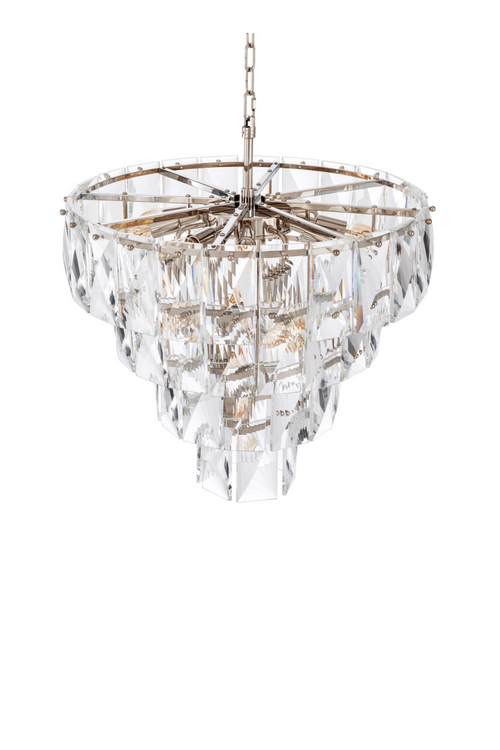 Glass Layered Chandelier | Eichholtz CHANDELIER AMAZONE S