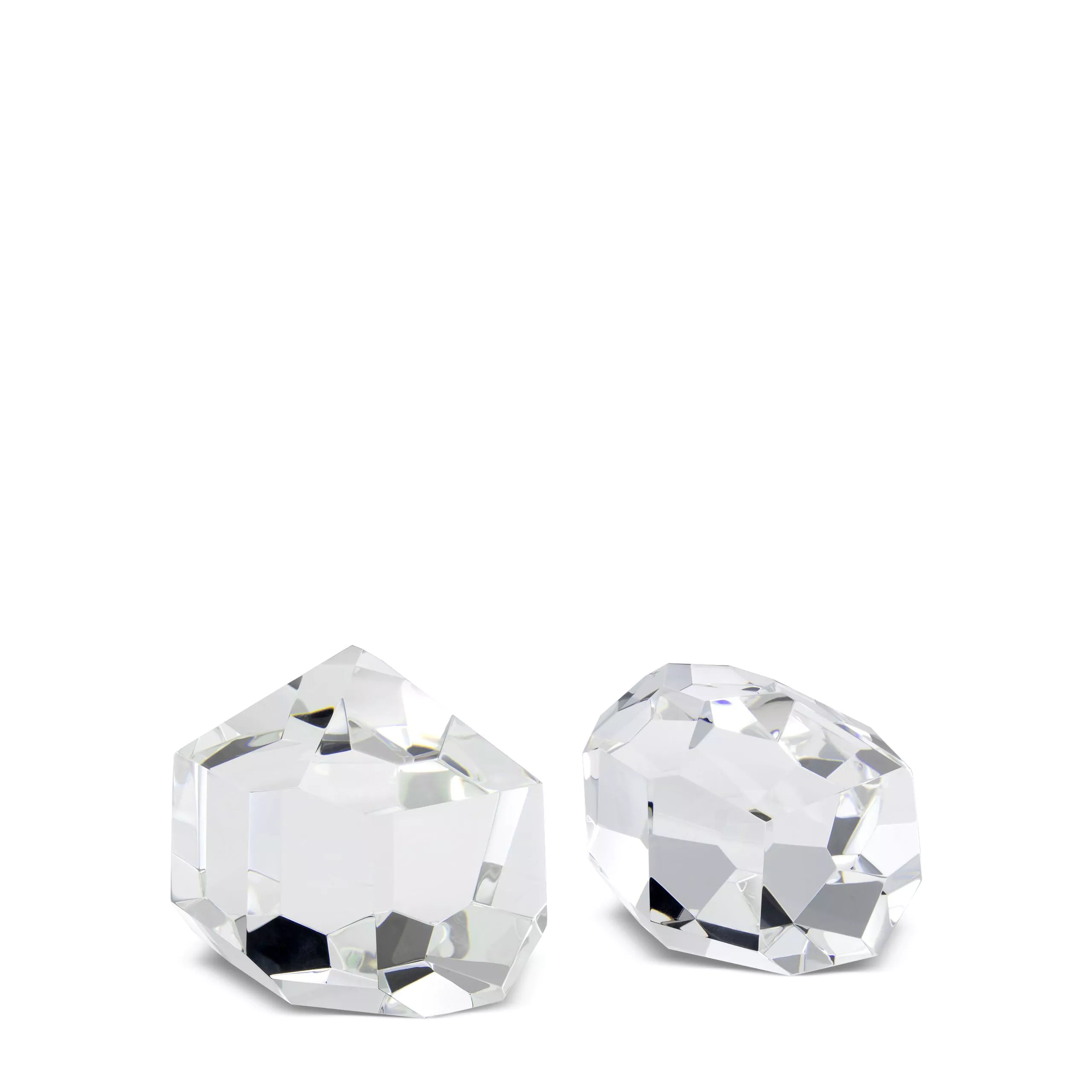 Crystal Glass Decor Set (2) | Eichholtz Adamas