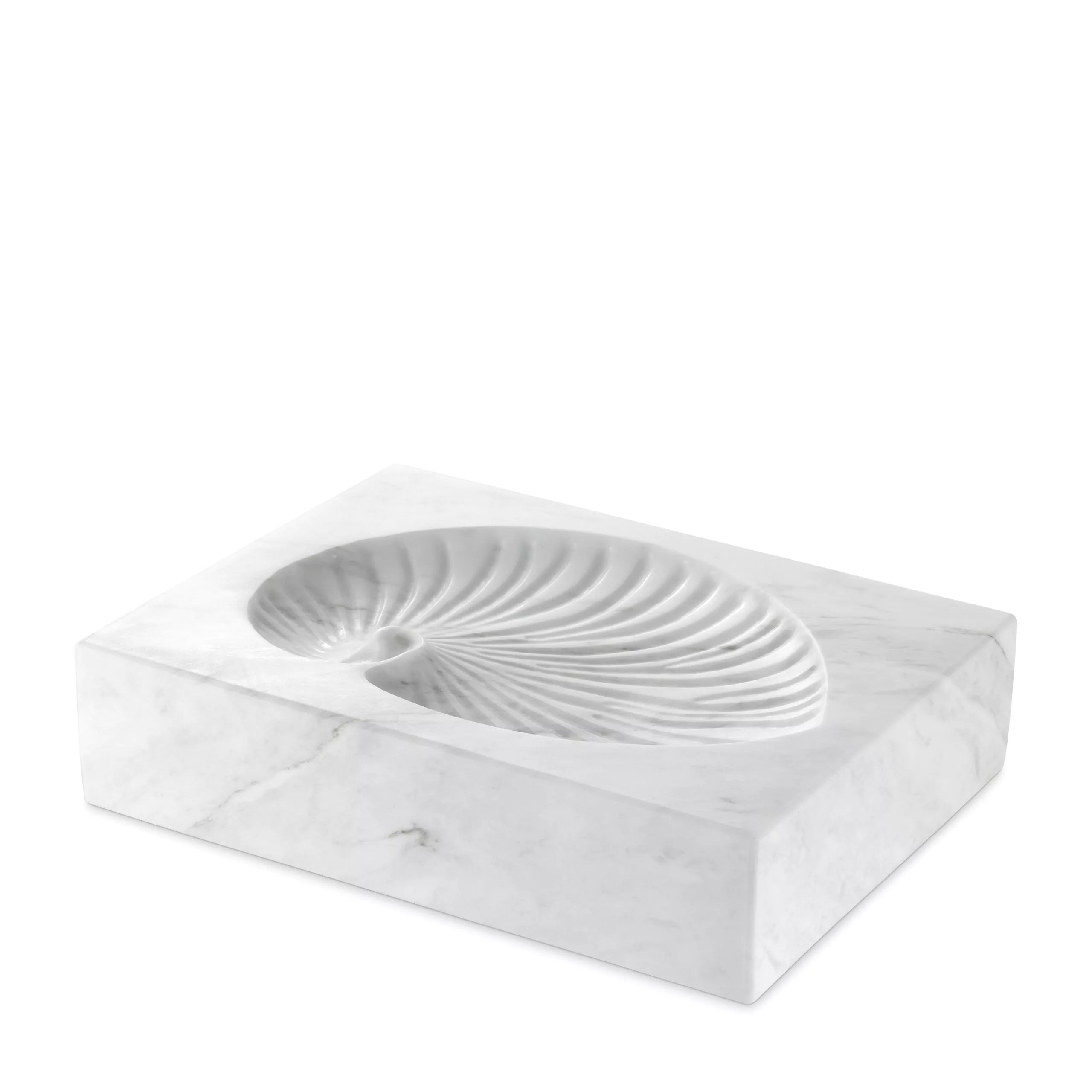 White Marble Shell Fossil | Eichholtz Conchiglia