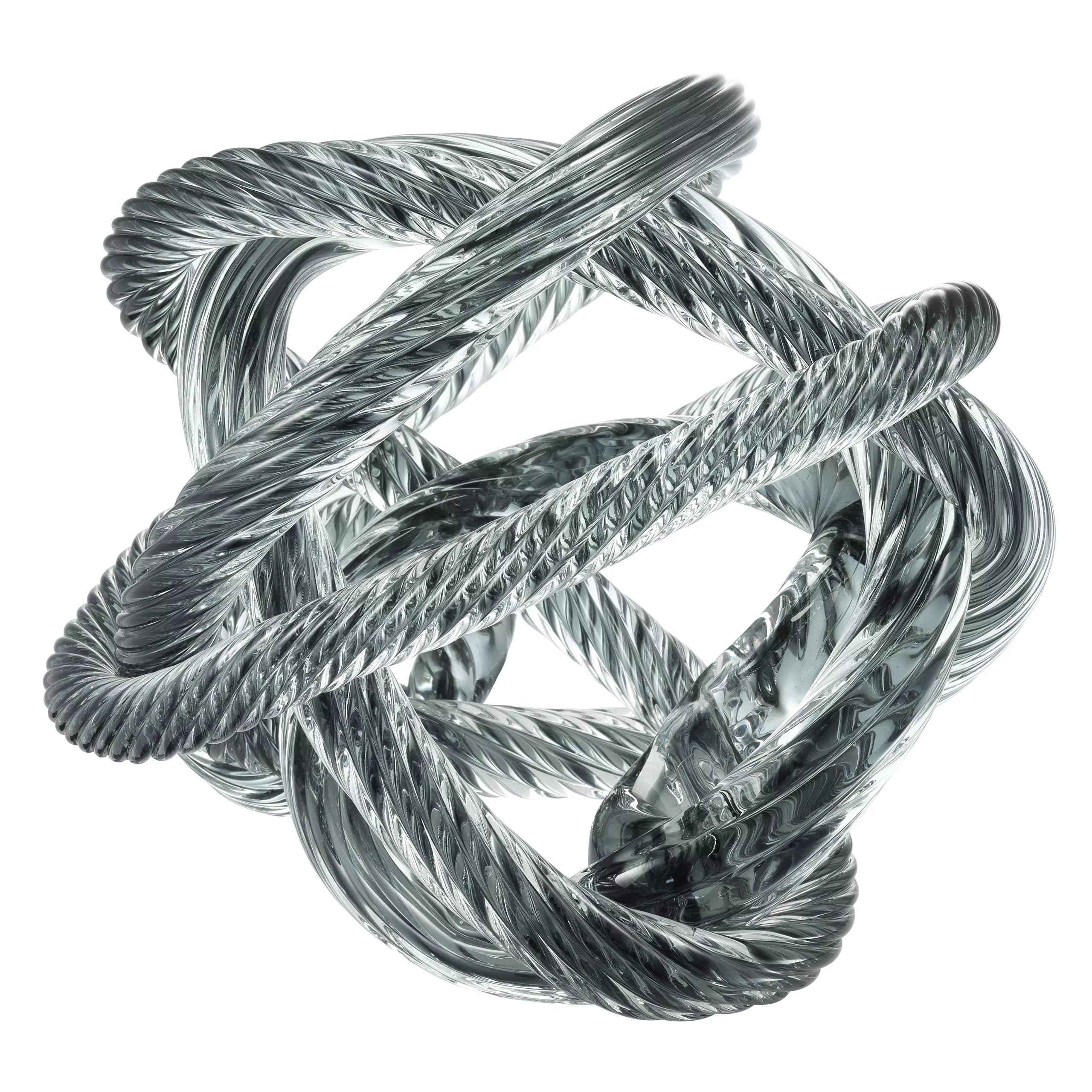 Gray Glass Rope Desk Accessory | Eichholtz Dominico L