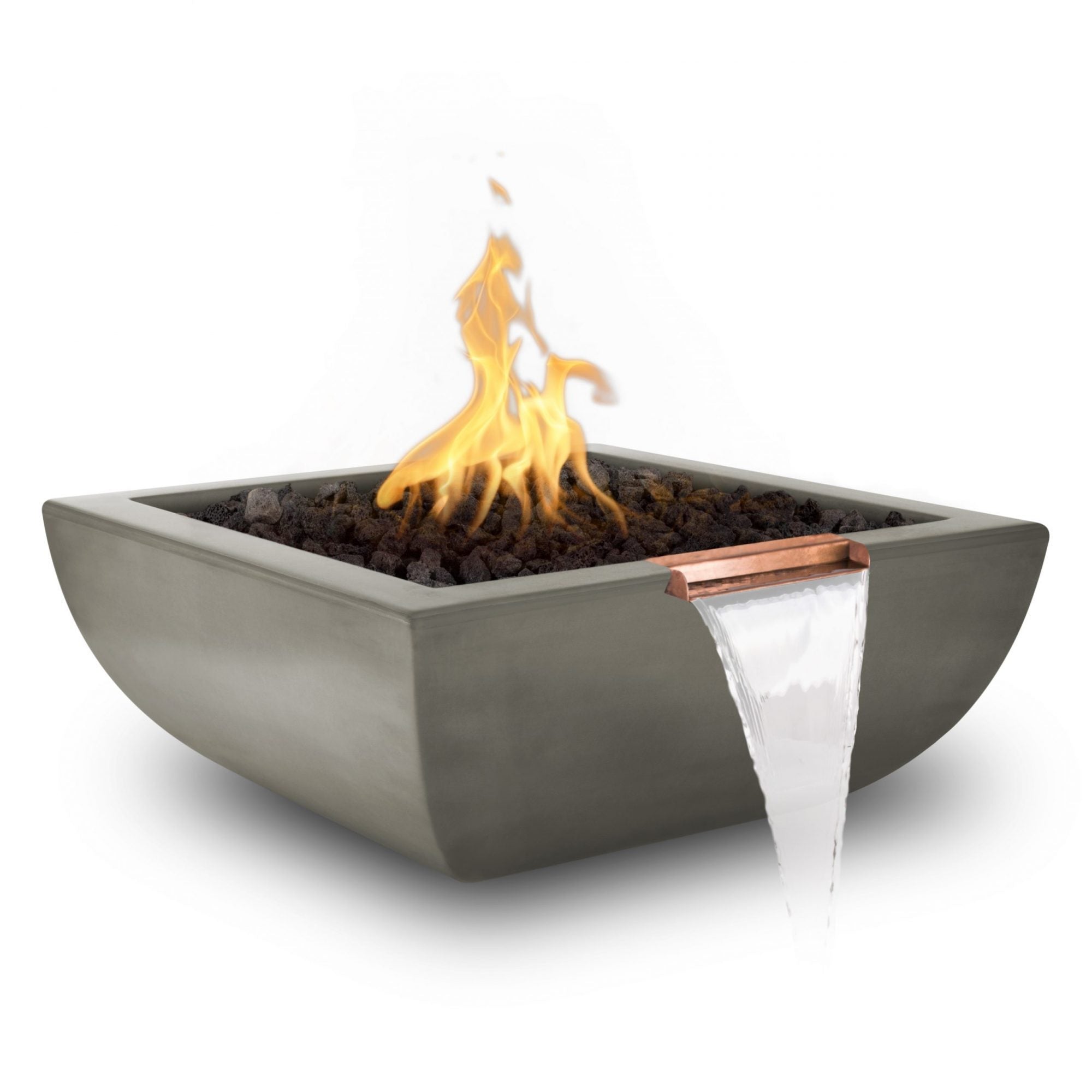 Maya Fire and Water Bowl | GFRC Concrete