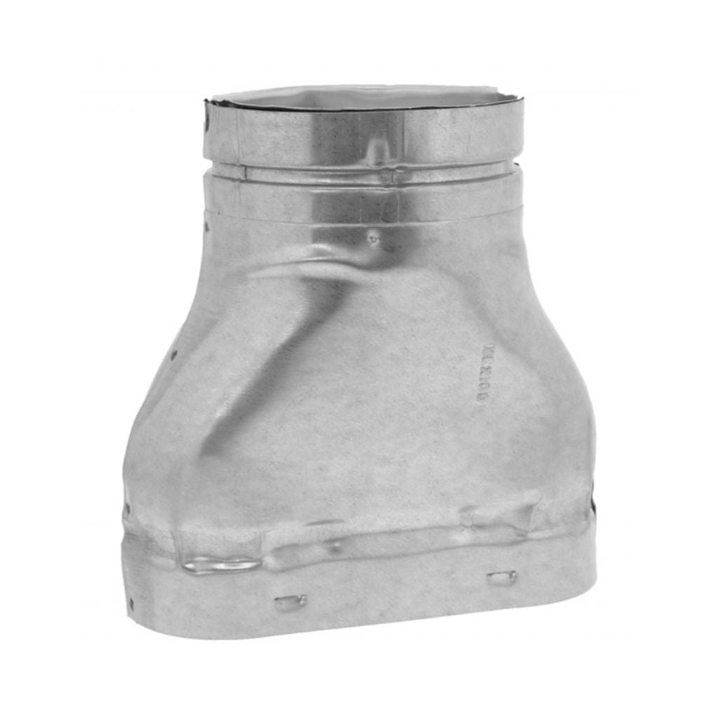 Selkirk - 4"/5"/6" Oval to Round Adapter (Oval Type B Gas Vent)
