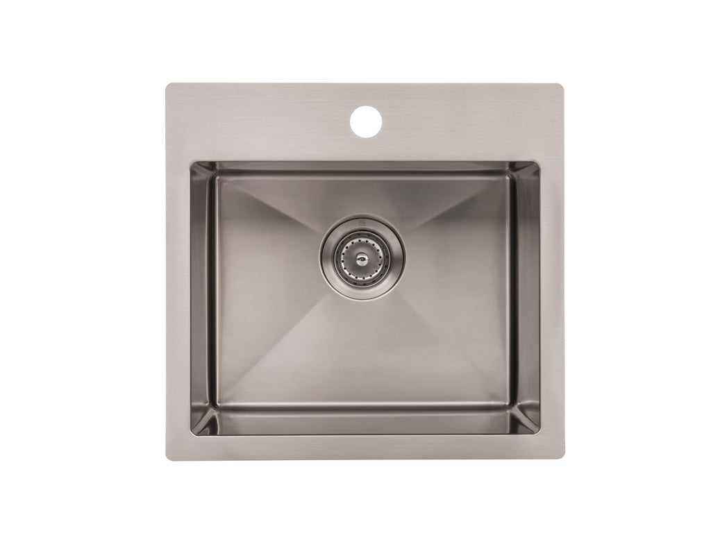 19.5in. 18 Gauge Undermount Single Bowl Stainless Steel Sink