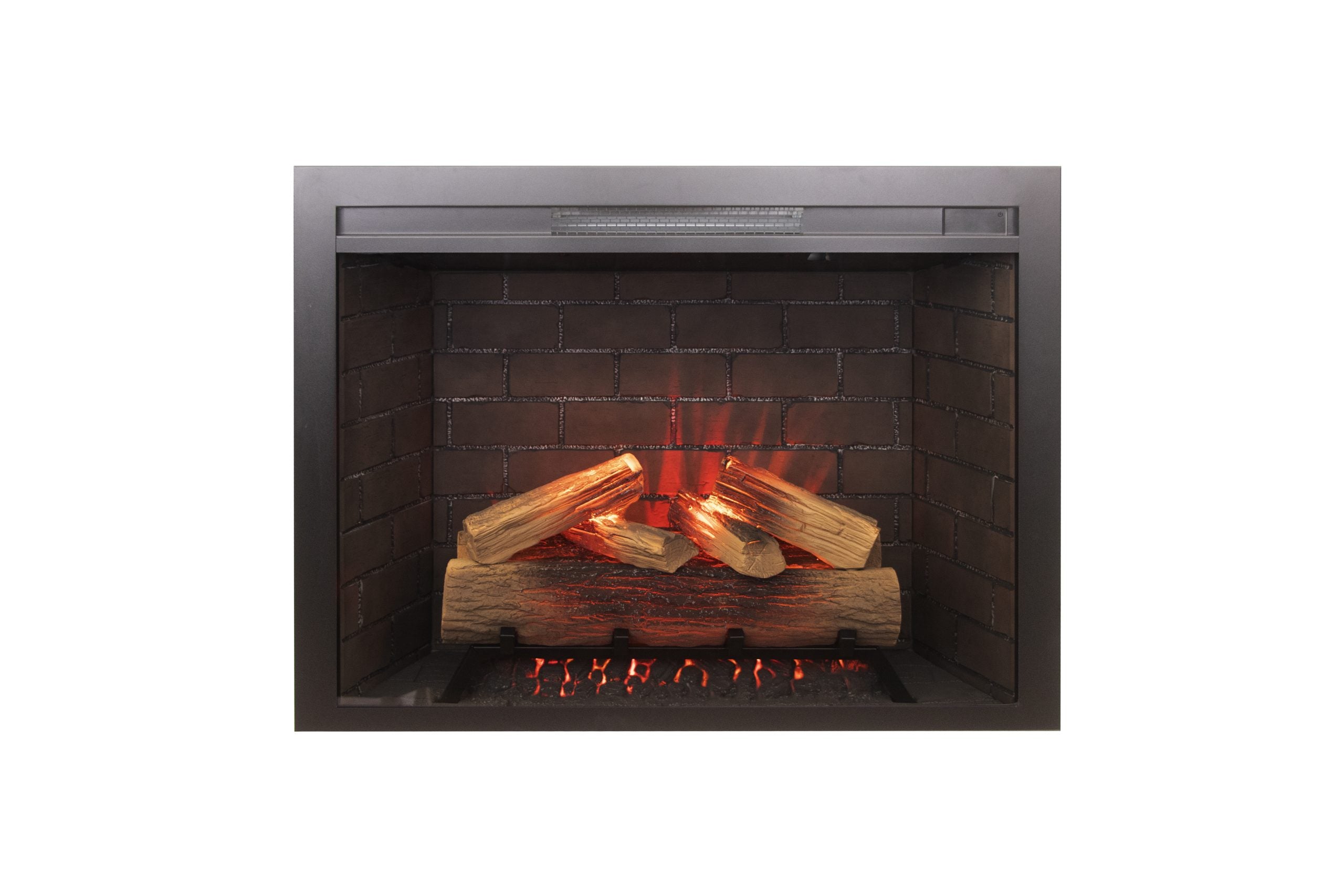Amantii Fire & Ice Classic Edition 30" Built-In Electric Fireplace Insert with WiFi and Adjustable LED Flames