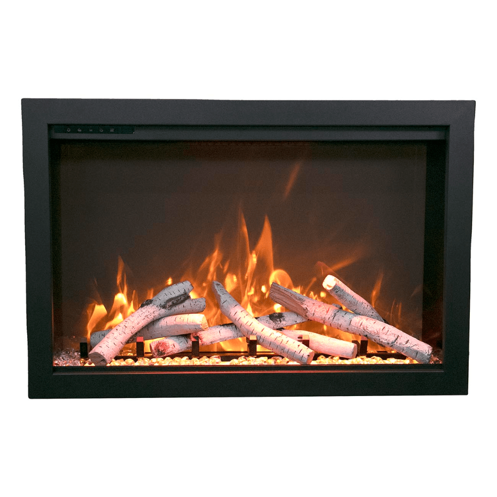 Amantii TRD Bespoke 38" Traditional Electric Fireplace Insert for Indoor/Outdoor Use