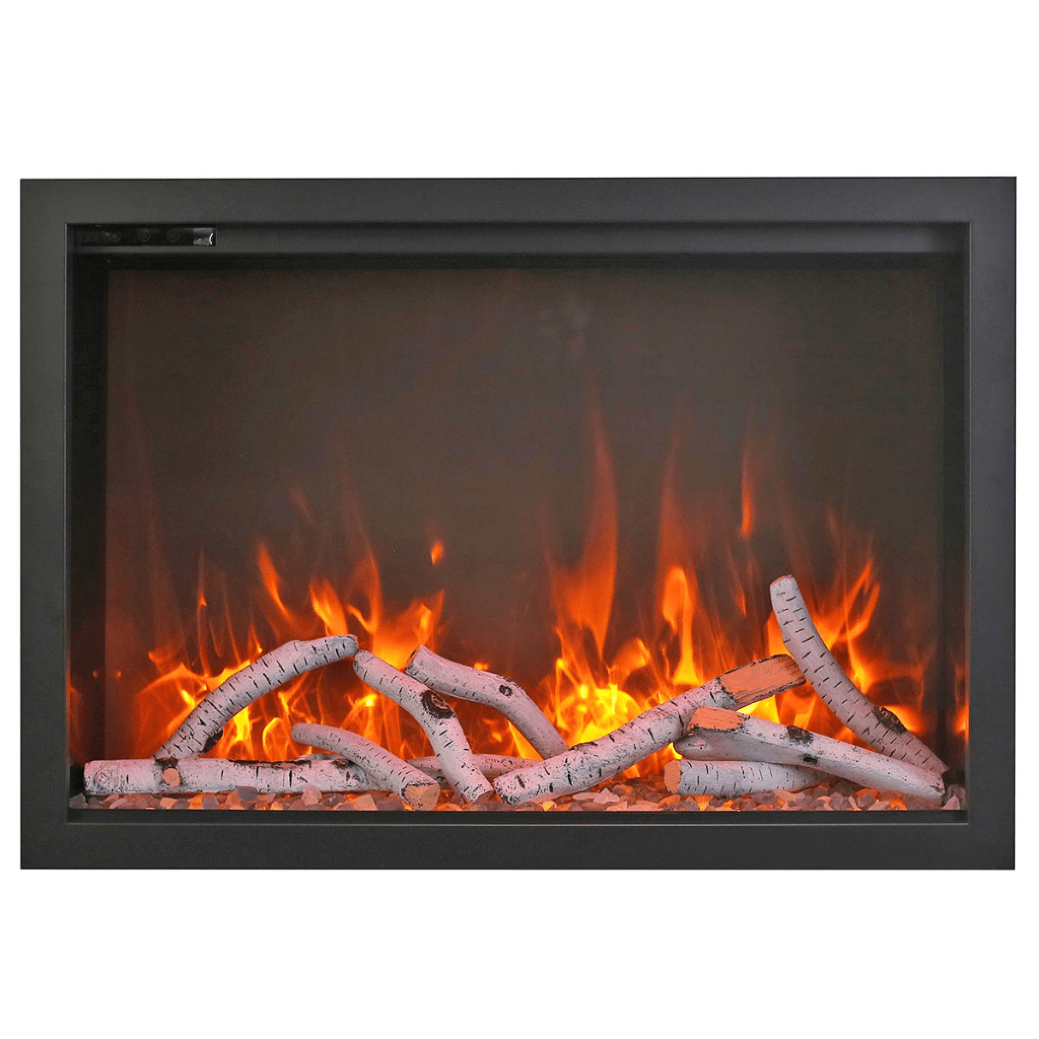 Amantii TRD Bespoke 38" Traditional Electric Fireplace Insert for Indoor/Outdoor Use