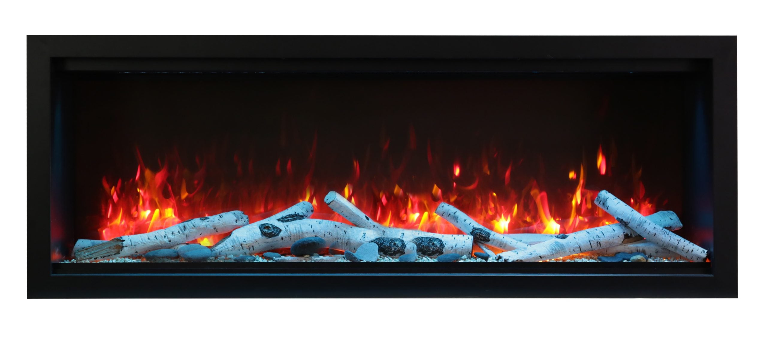 Remii 30-BAY-SLIM Indoor/Outdoor 30 inch 3 Sided Electric Fireplace