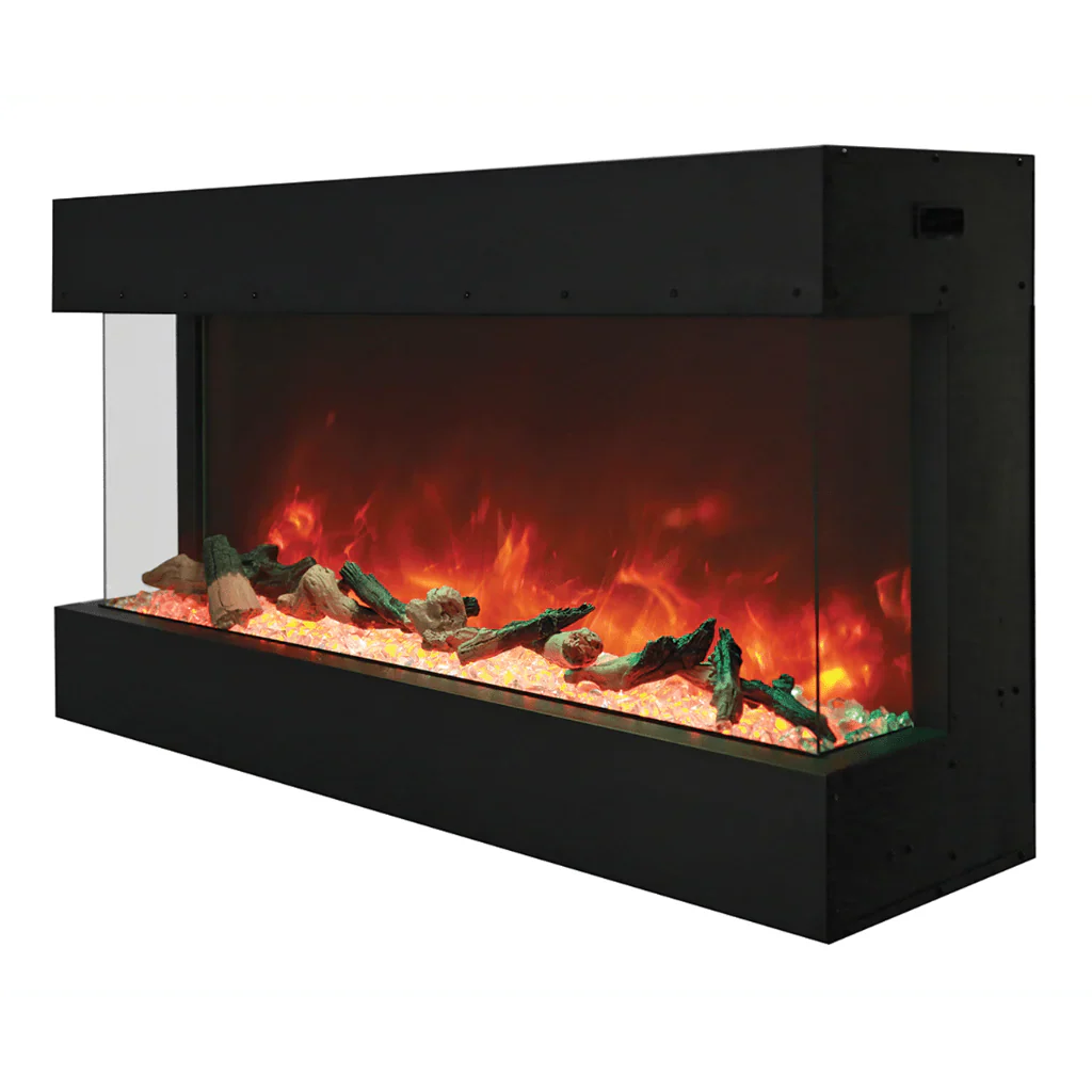 Remii 65 inch Steel Surround Deep Built-in linear Indoor Outdoor Electric Fireplace