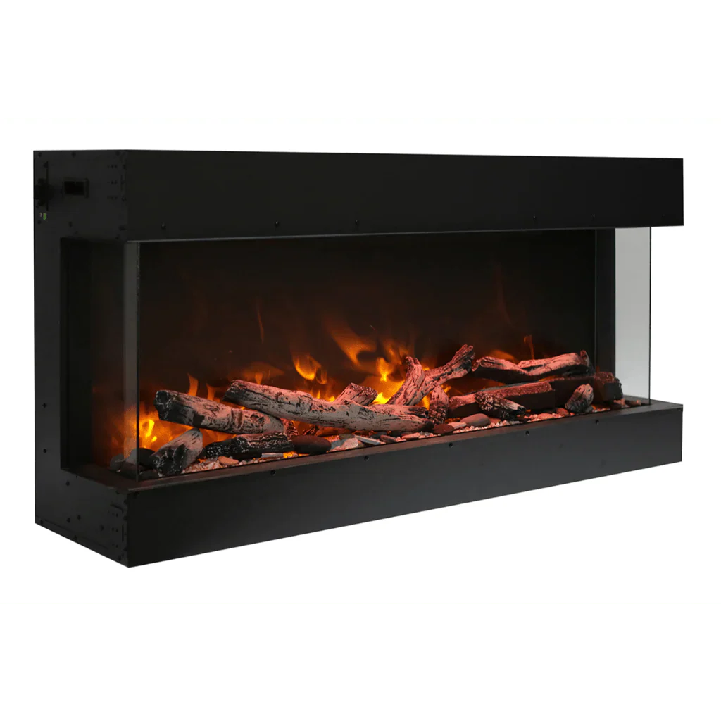 Remii 65 inch Steel Surround Deep Built-in linear Indoor Outdoor Electric Fireplace