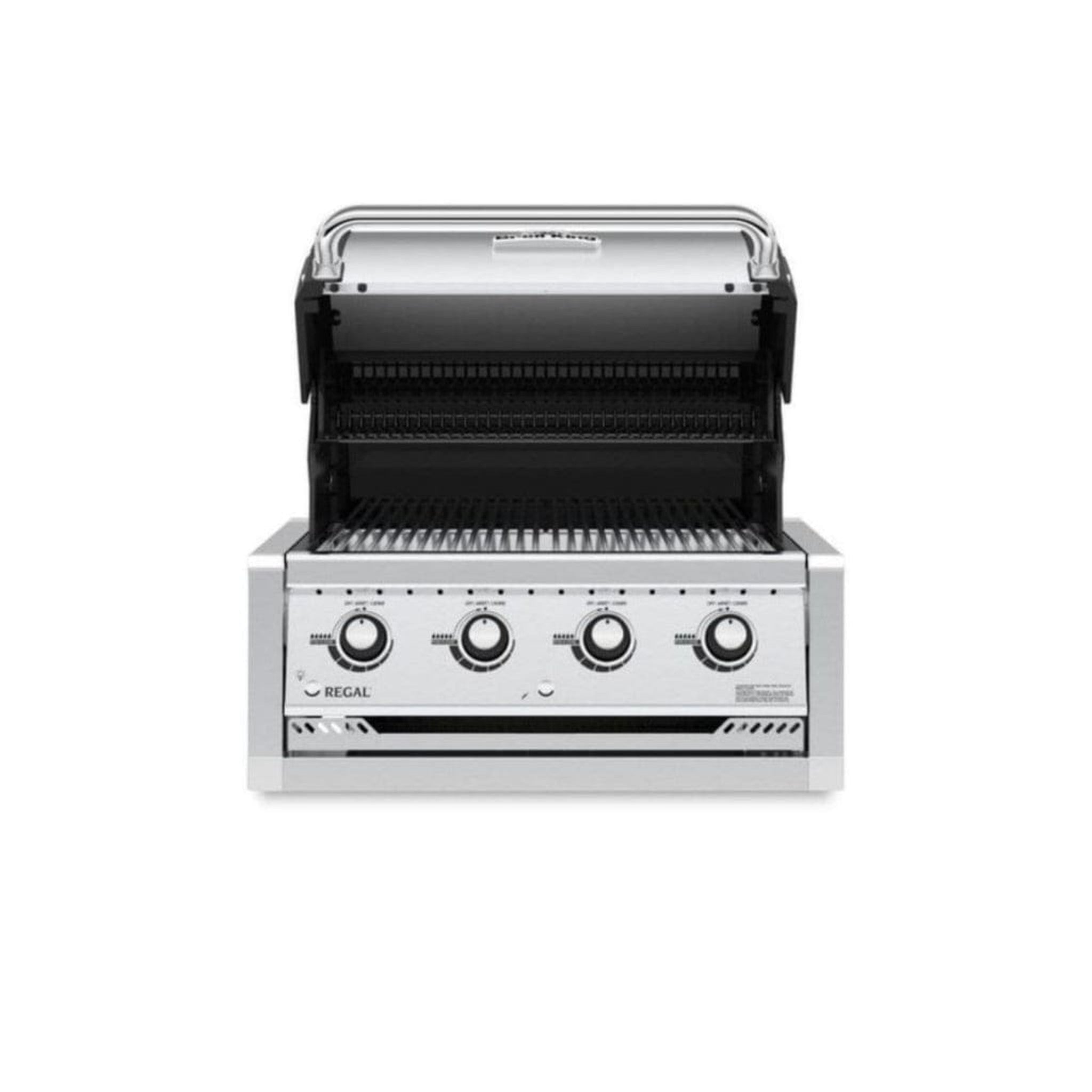Broil King 31" Regal S 420 Built-In 4-Burner Gas Grill with Stainless Steel Construction