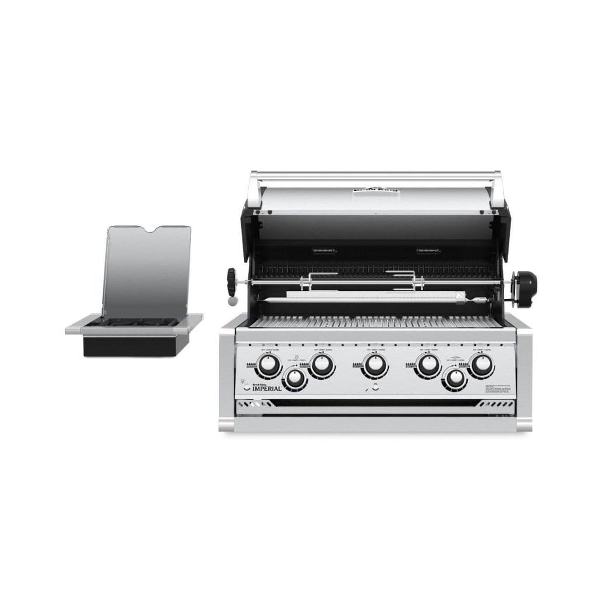 Broil King 37" Imperial S 590 Built-In 5-Burner Gas Grill with Rotisserie & Side Burner