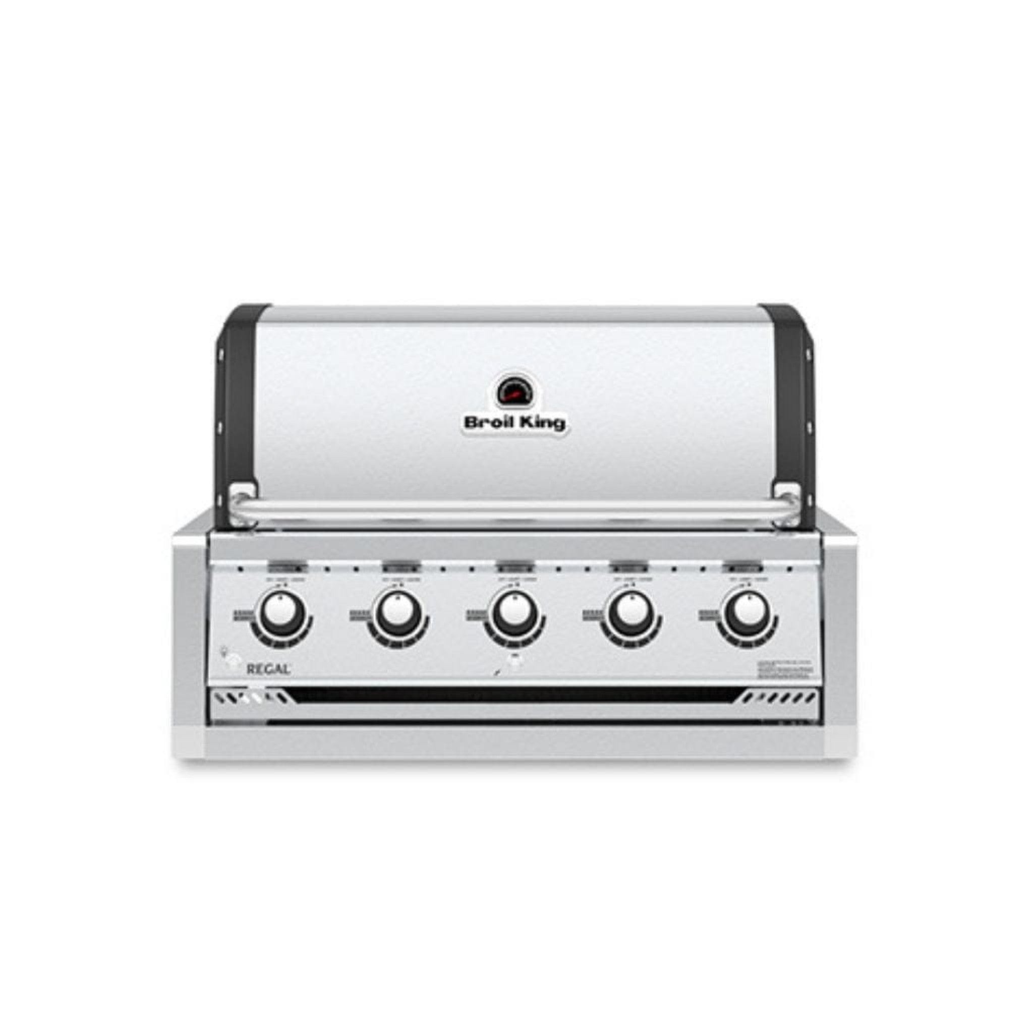 Broil King 37" Regal S 520 Built-In 5-Burner Gas Grill with Stainless Steel Finish