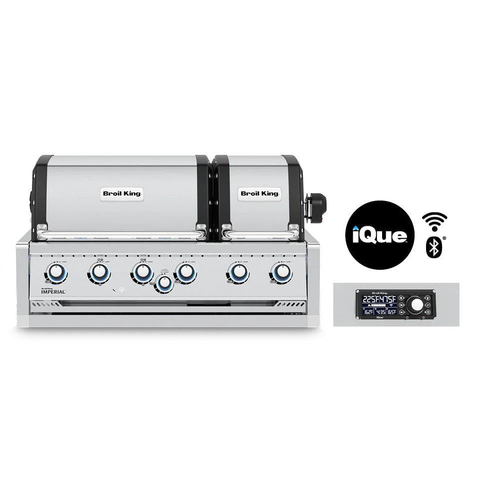 Broil King Imperial QS 670 Built-In Propane Gas Grill with iQue Smart Control Technology