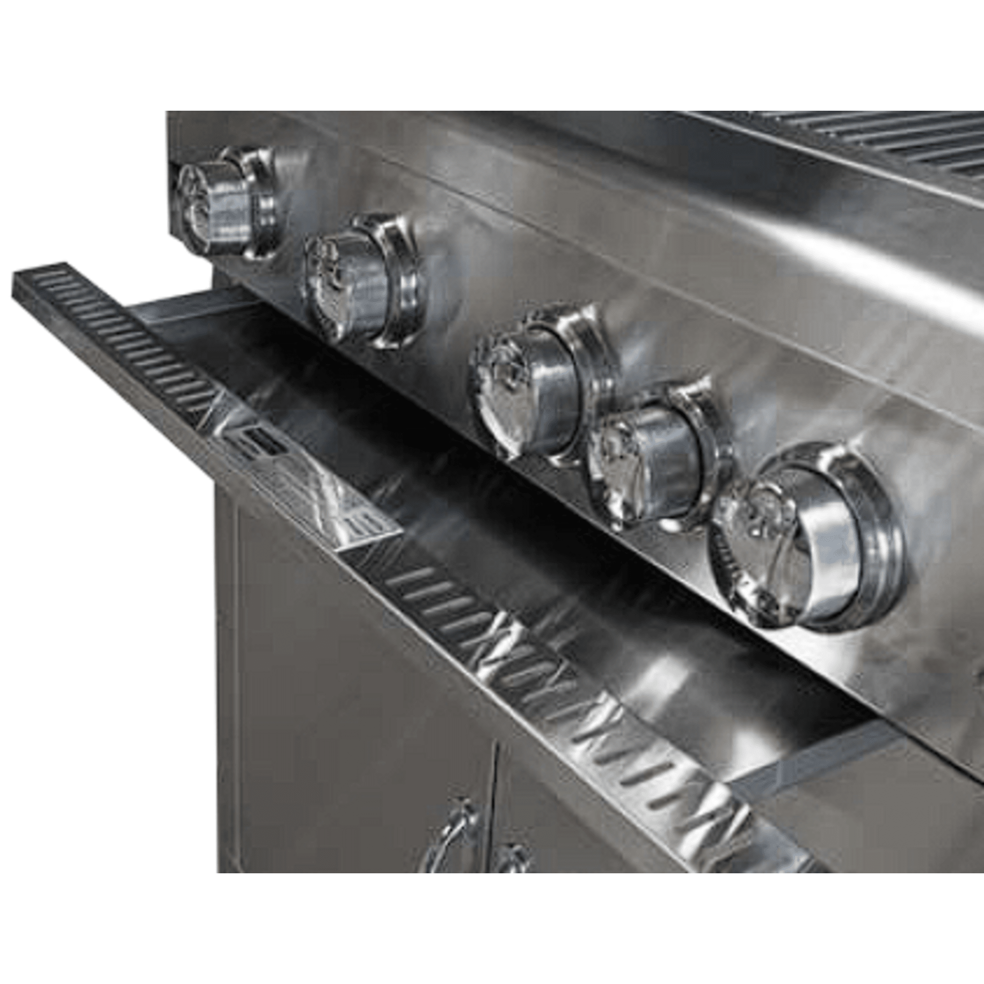 Broilmaster B-Series 40" Natural Gas Grill Head with 5 Cast Stainless Burners, Infrared Rotisserie & LED Cooking Lights