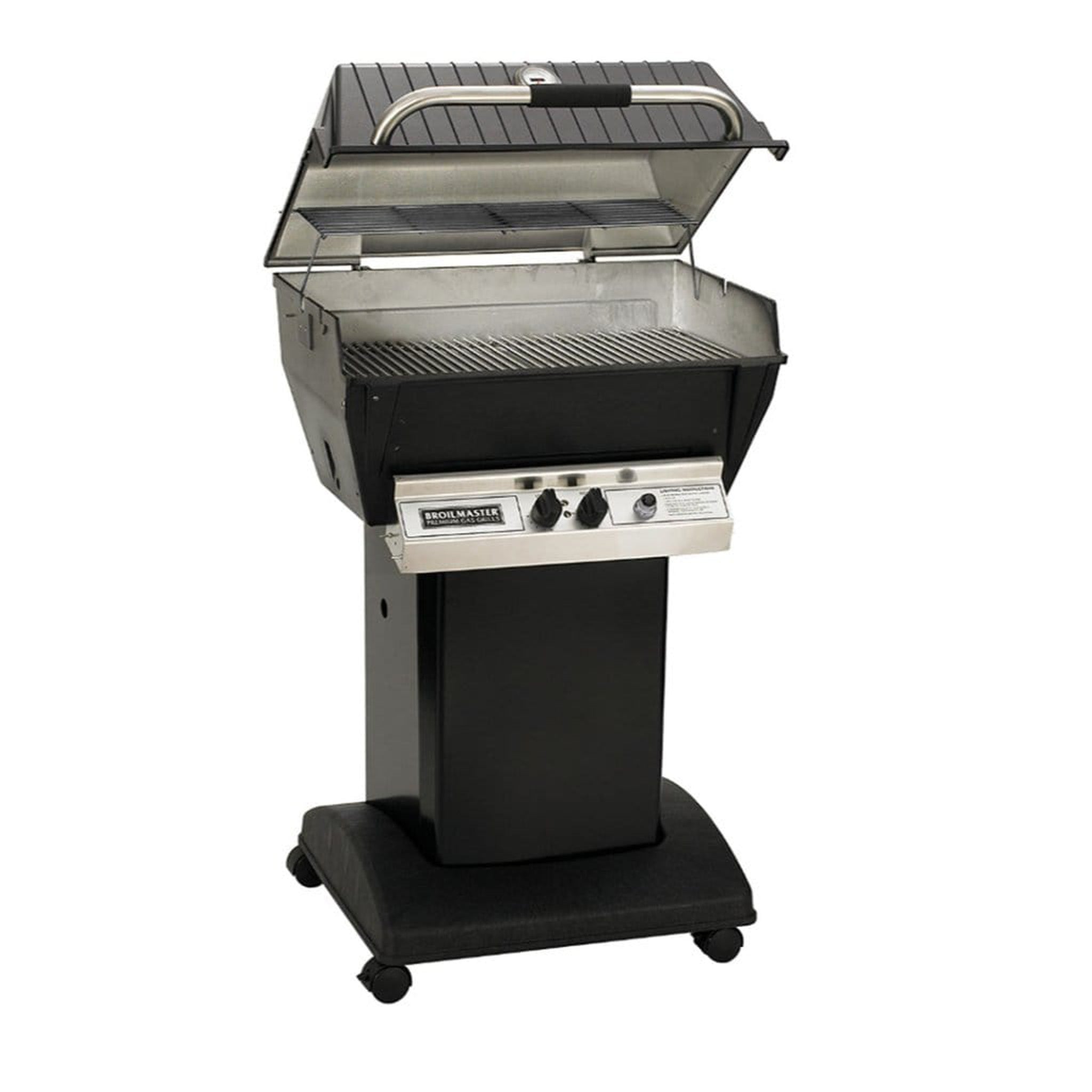 Broilmaster H3X Deluxe Gas Grill with Stainless Steel H-Style Burner and Charmaster™ Briquets