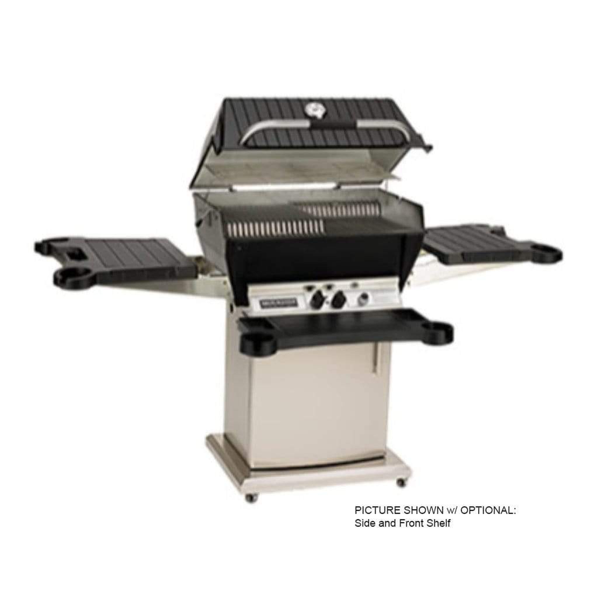 Broilmaster P3XF Premium Gas Grill with Stainless Steel Bow Tie Burner and Cast Aluminum Body