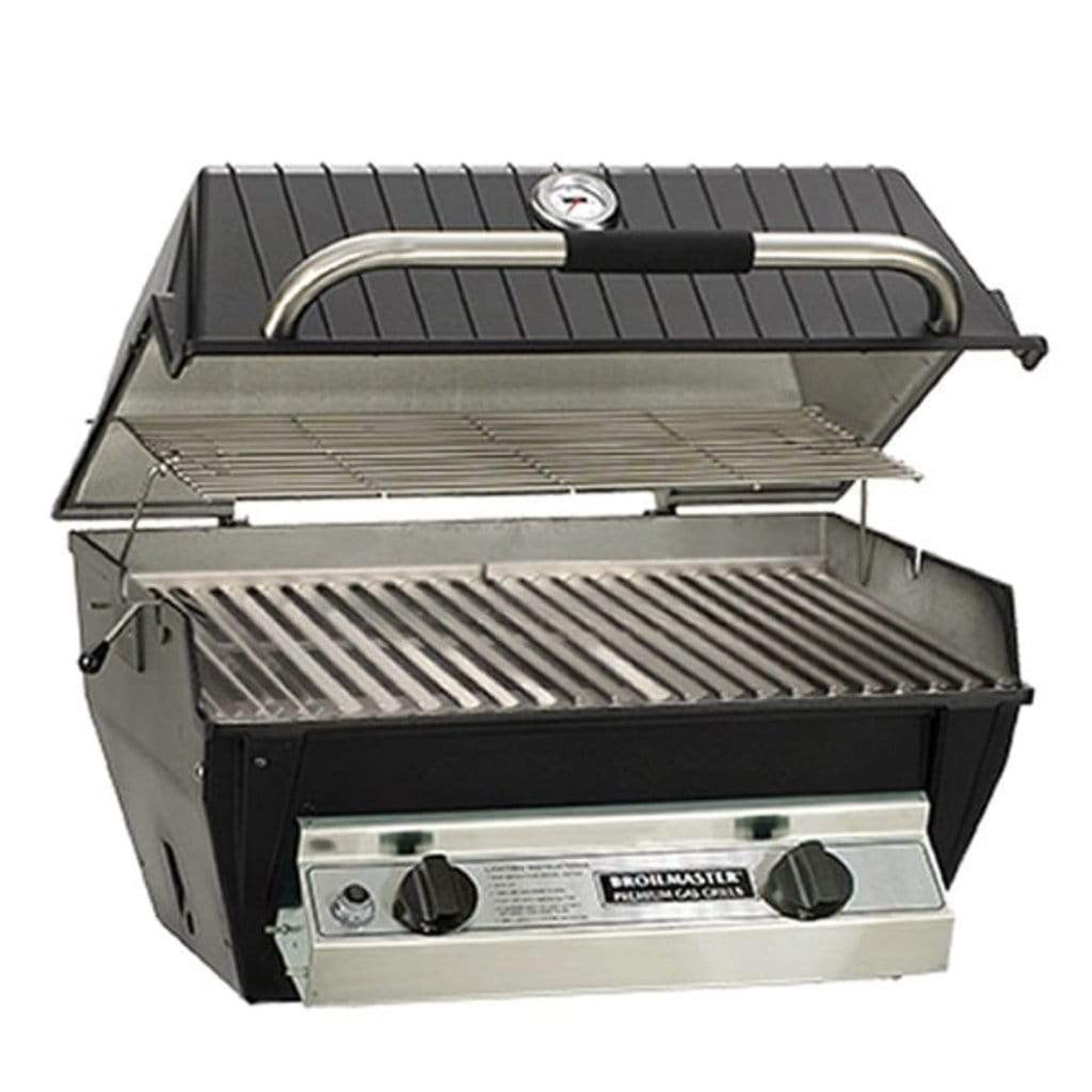 Broilmaster R3B Infrared Combo Built-In Grill with Hybrid Burners and Dual Cooking Grids