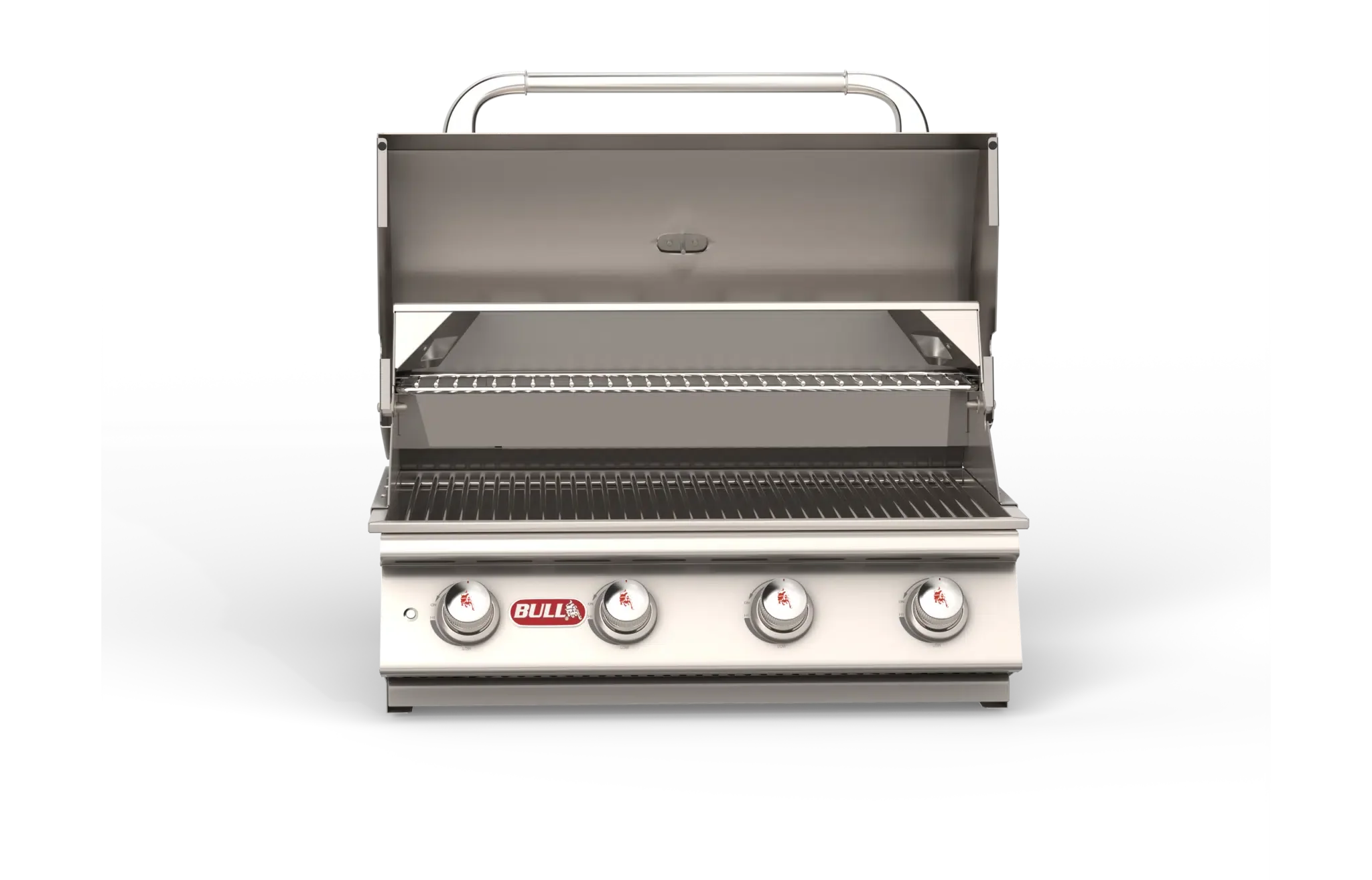 Bull Lonestar Select 30" Built-In 4-Burner Gas Grill with Twin Lighting & Heavy-Duty Thermometer