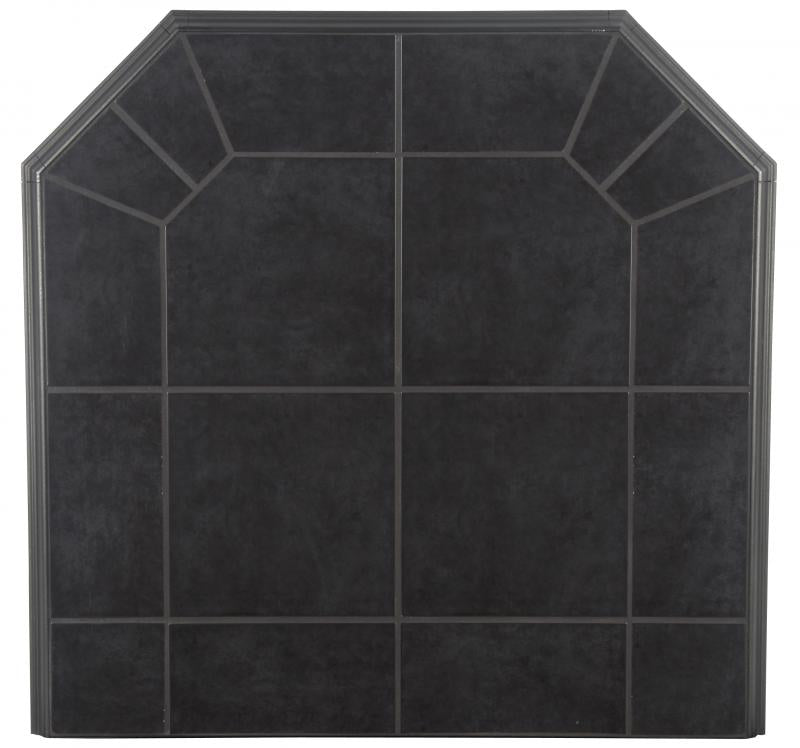 American Panel | Olympic Gray Classic Edge Type 2 Hearth Board
