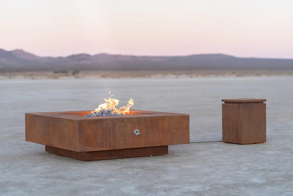 The Outdoor Plus - Linear Cabo Corten Steel Fire Pit