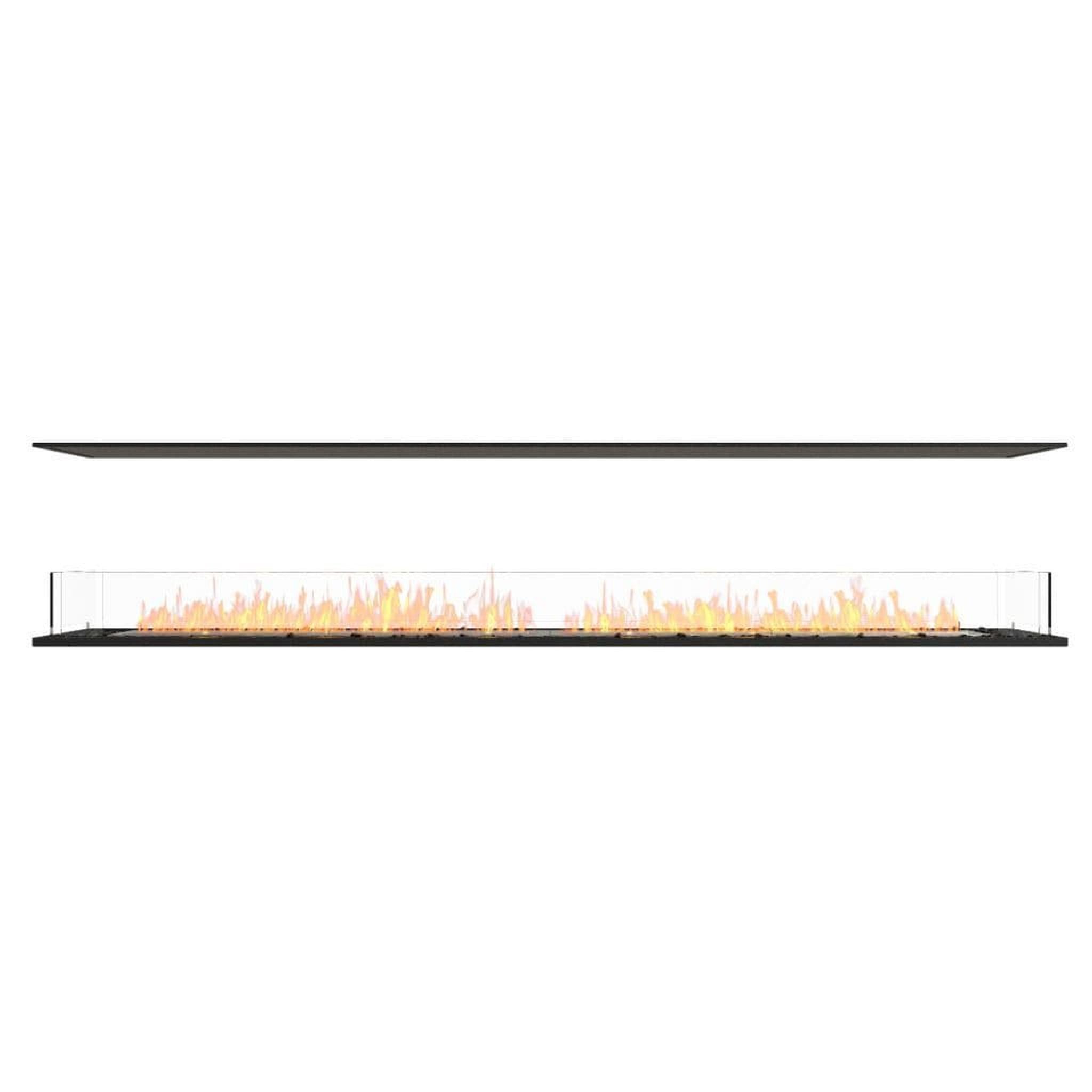 EcoSmart Fire 107" Flex 104IL Island Ethanol Fireplace Insert with Adjustable Flame by Mad Design Group