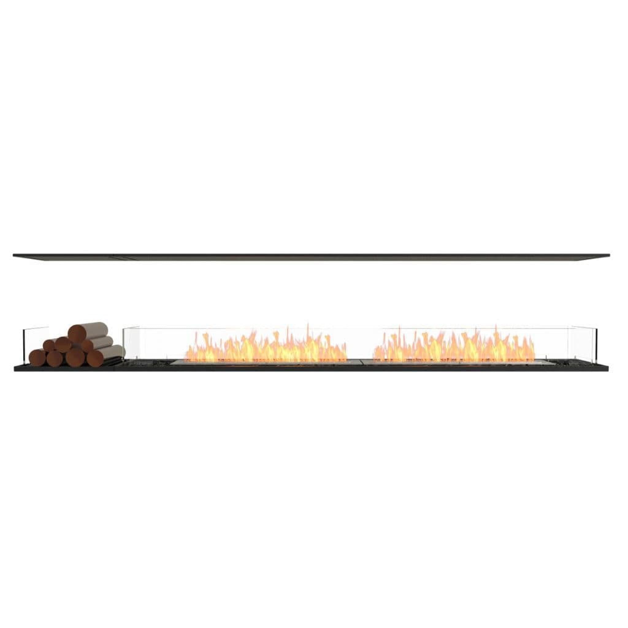 EcoSmart Fire 107" Flex 104IL Island Ethanol Fireplace Insert with Decorative Box and Adjustable Flame by Mad Design Group