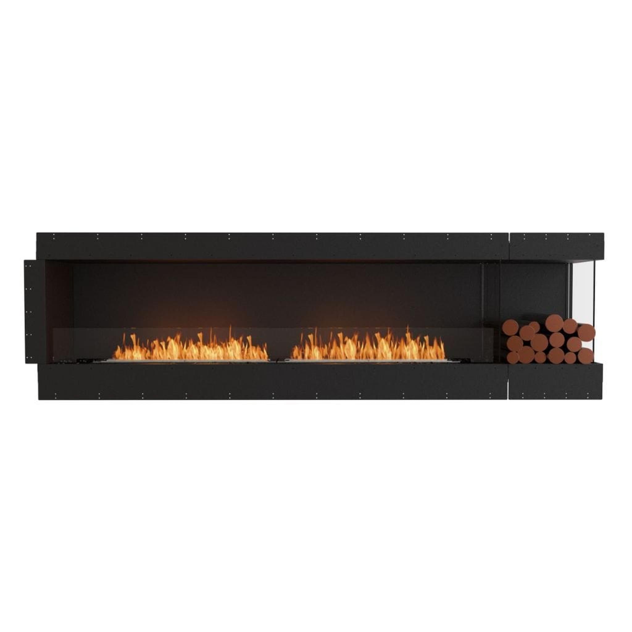EcoSmart Fire Flex 104LC/104RC 110" Ethanol Fireplace Insert with Decorative Box and Adjustable Flame by Mad Design Group