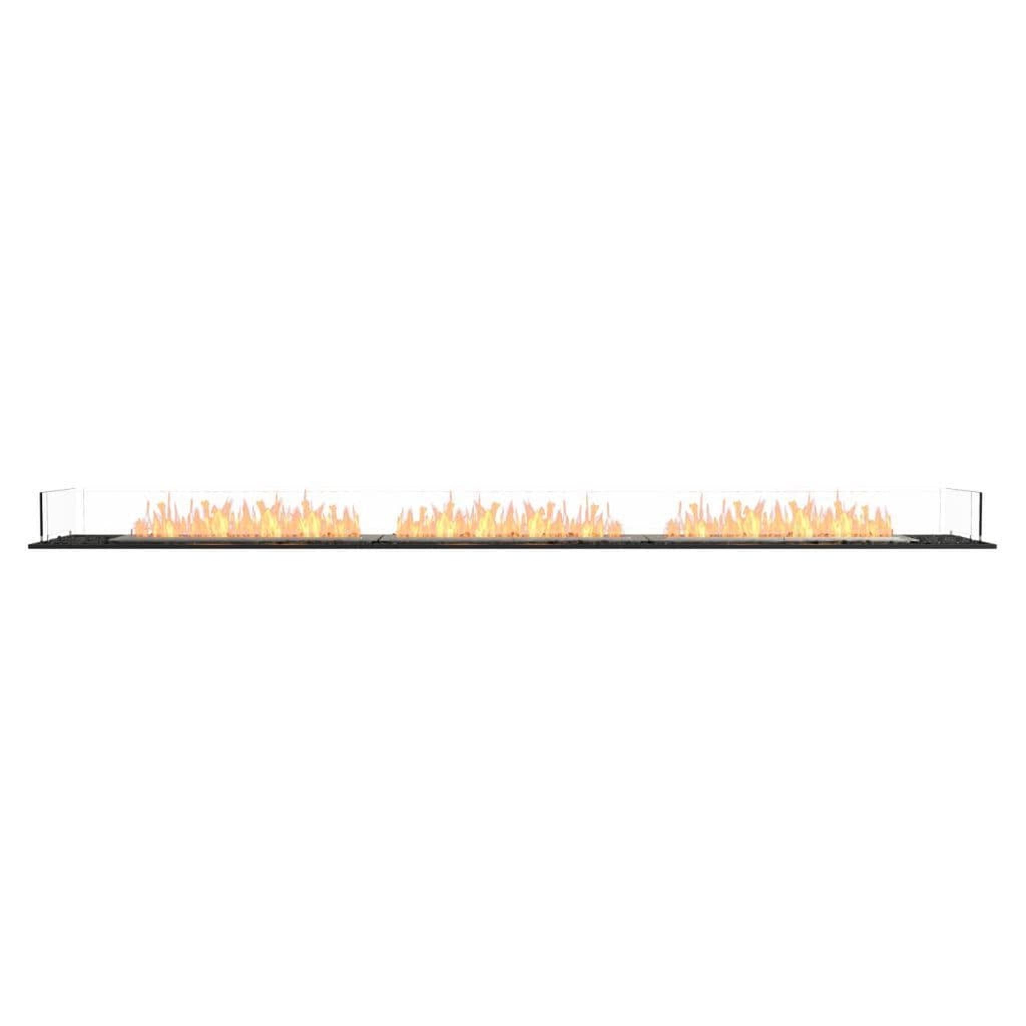 EcoSmart Fire 125" Flex 122BN Bench See-Through Ethanol Fireplace Insert by Mad Design Group