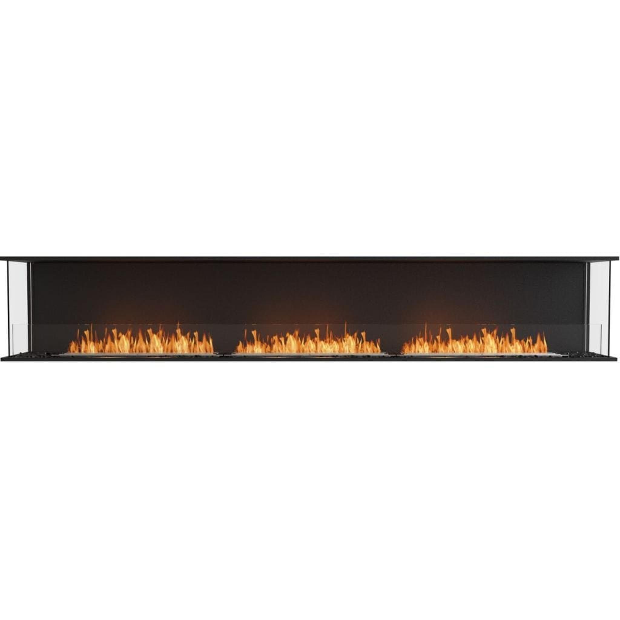 EcoSmart Fire 126" Flex 122BY Bay Ethanol Fireplace Insert with Adjustable Flame by Mad Design Group