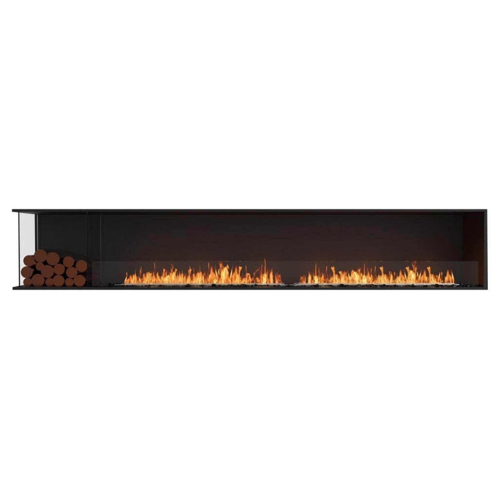 EcoSmart Fire Flex 122LC/122RC 128" Ethanol Fireplace Insert with Decorative Box and Adjustable Flame by Mad Design Group