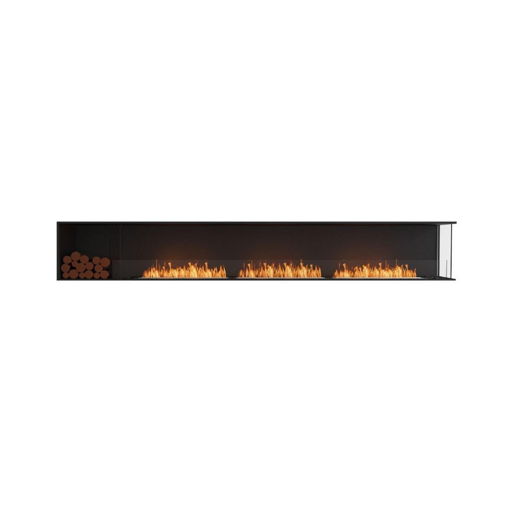EcoSmart Fire Flex 140LC/140RC 146" Ethanol Fireplace Insert with Decorative Box and Adjustable Flame by Mad Design Group