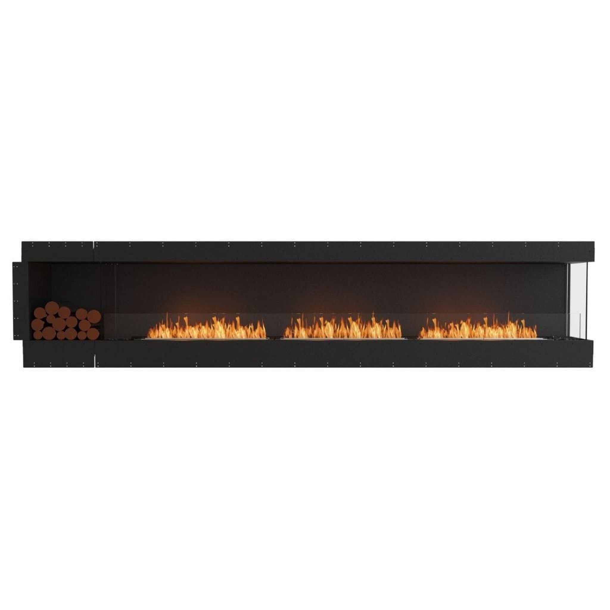 EcoSmart Fire Flex 140LC/140RC 146" Ethanol Fireplace Insert with Decorative Box and Adjustable Flame by Mad Design Group