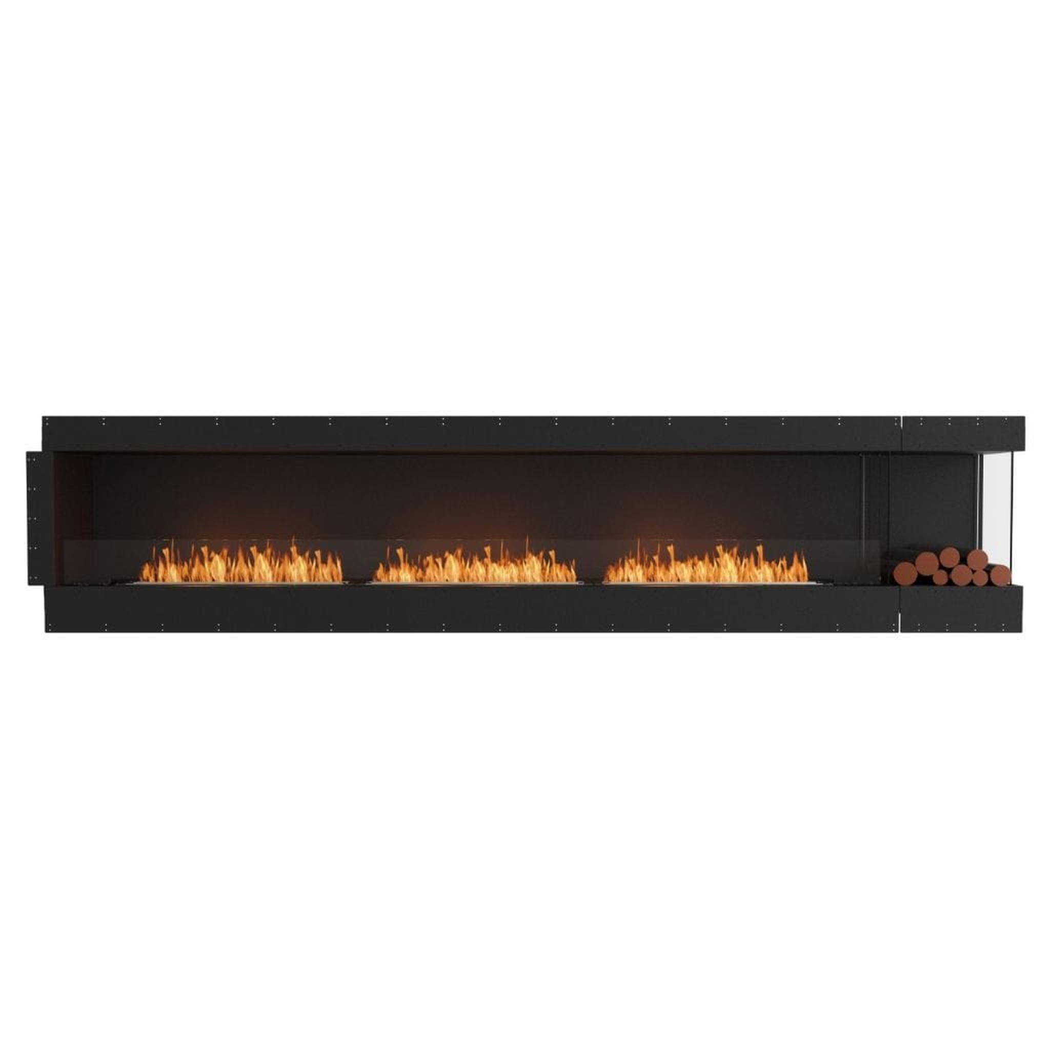 EcoSmart Fire Flex 140LC/140RC 146" Ethanol Fireplace Insert with Decorative Box and Adjustable Flame by Mad Design Group