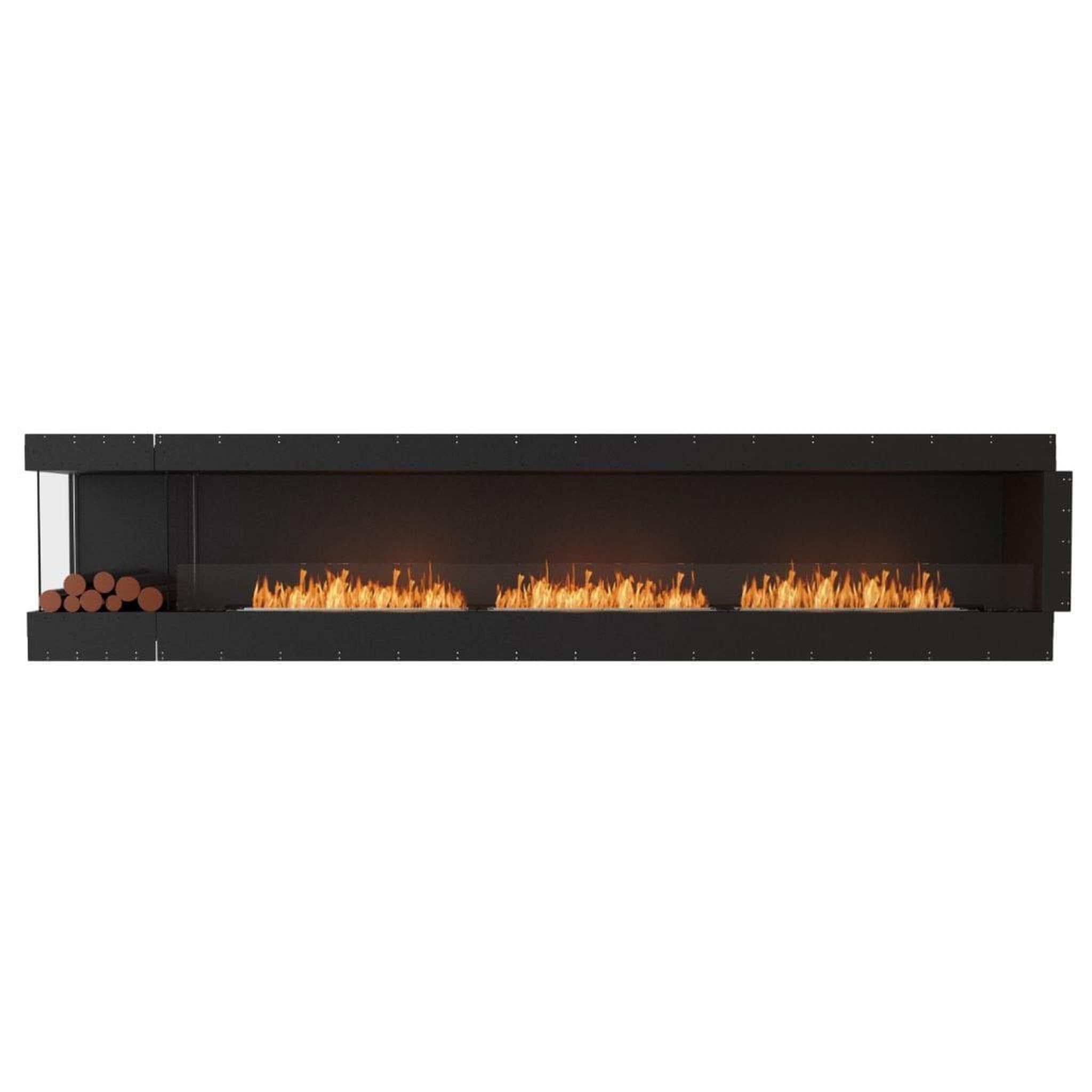 EcoSmart Fire Flex 140LC/140RC 146" Ethanol Fireplace Insert with Decorative Box and Adjustable Flame by Mad Design Group