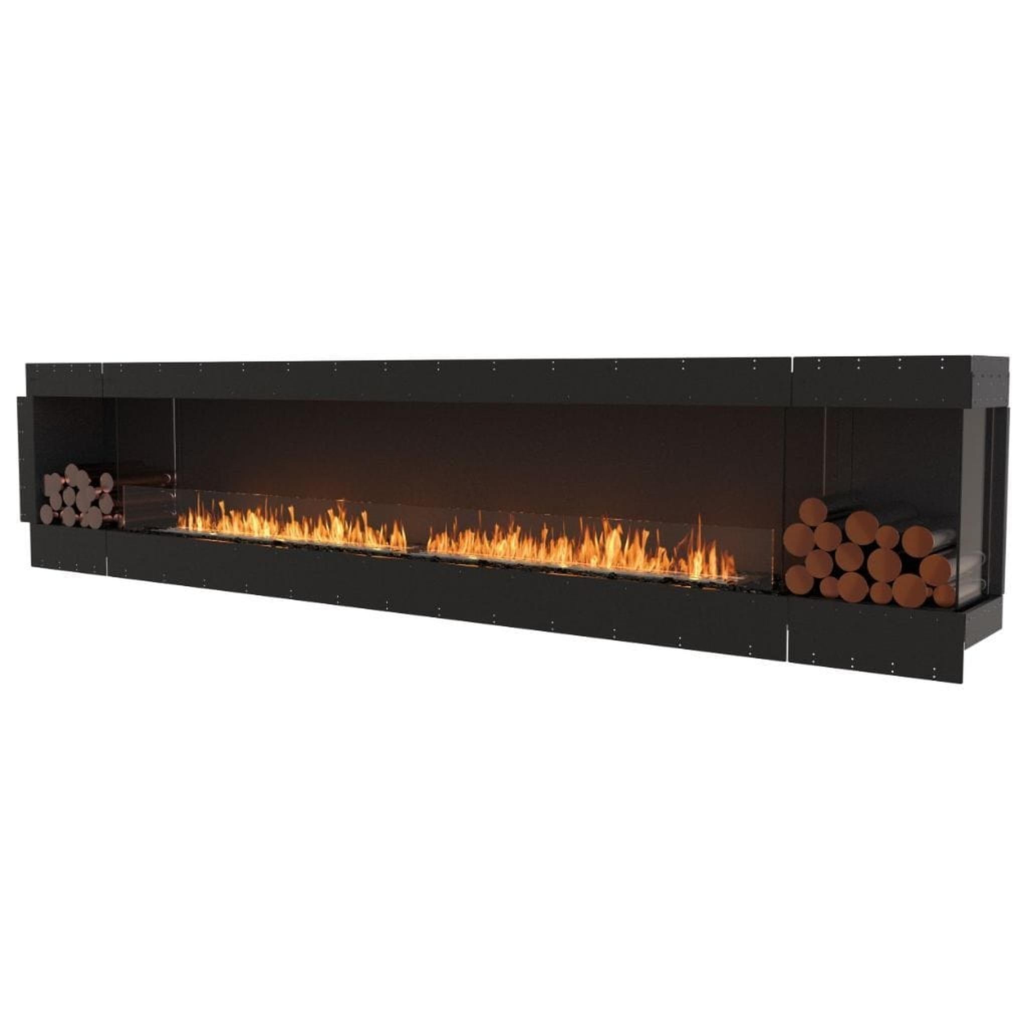 EcoSmart Fire Flex 140LC/140RC 146" Ethanol Fireplace Insert with Decorative Box and Adjustable Flame by Mad Design Group
