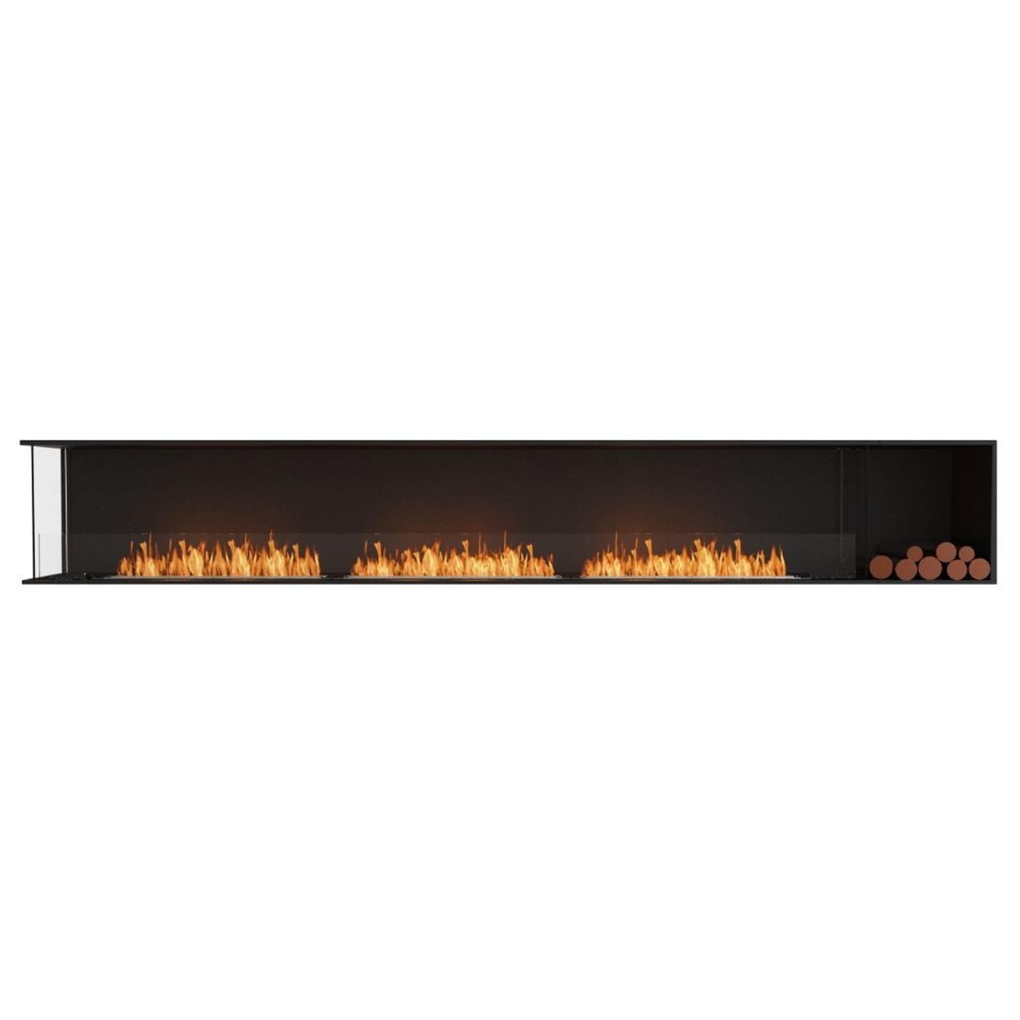 EcoSmart Fire Flex 140LC/140RC 146" Ethanol Fireplace Insert with Decorative Box and Adjustable Flame by Mad Design Group